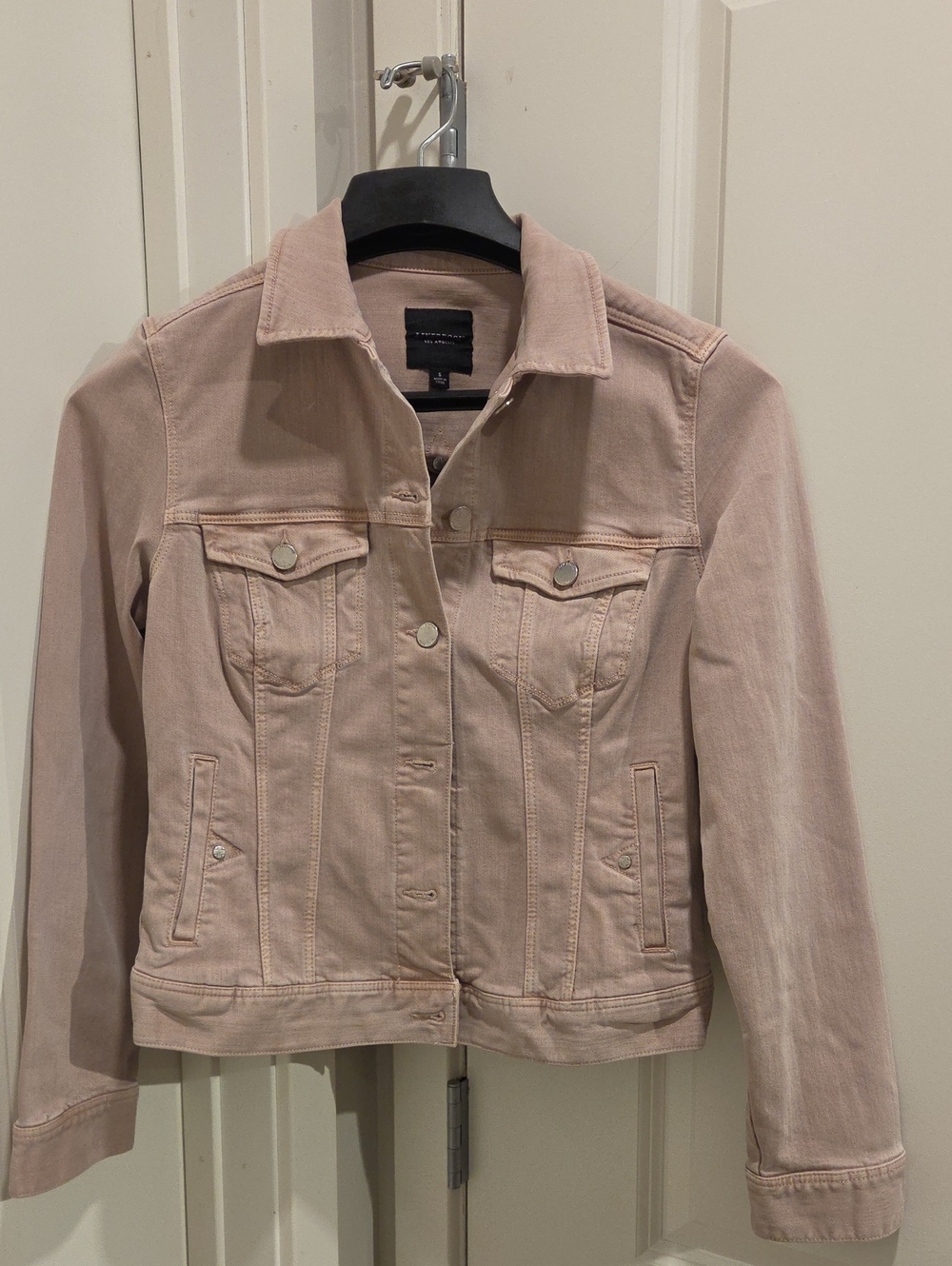 Liverpool Blush Pink Denim Jacket